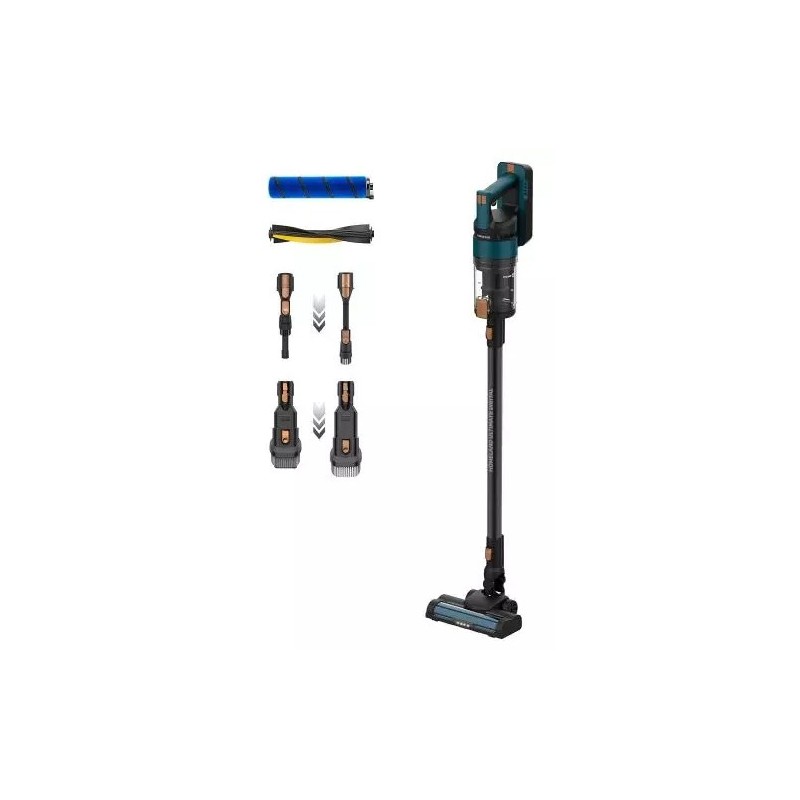 Taurus HVCA7300B Aspiradora escoba 2 en 1 Batería HEPA Sin bolsa 0,6 L 415 W Negro, Azul