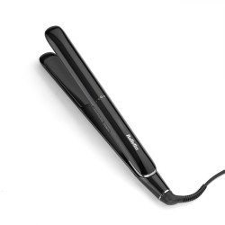 BaByliss ST255E Utensilio de peinado Plancha de pelo Caliente Negro, Oro 2 m