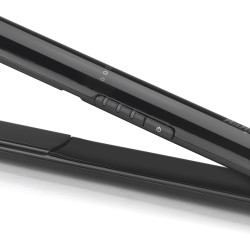 BaByliss ST255E Utensilio de peinado Plancha de pelo Caliente Negro, Oro 2 m