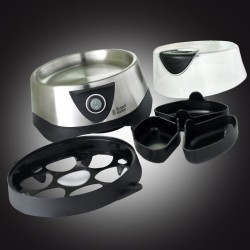 Russell Hobbs Stylo 7 huevos 365 W Negro, Acero inoxidable