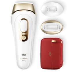 Braun Silk-expert Pro IPL PL5160 Luz pulsada intensa (IPL) Oro, Blanco