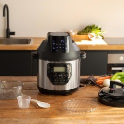 Cecotec GM H Deluxe Fry Pot 6 L Negro, Acero inoxidable