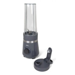 JATA JEBT1001 0,6 L Licuadora de vaso 600 W Gris, Transparente