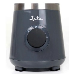 JATA JEBT1001 0,6 L Licuadora de vaso 600 W Gris, Transparente