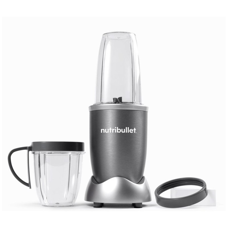 NutriBullet NB505DG 0,71 L Licuadora de vaso 500 W Negro, Plata, Transparente