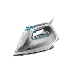 Braun SI 9270 WH plancha Plancha vapor-seco EloxalPlus soleplate 3000 W Gris, Blanco