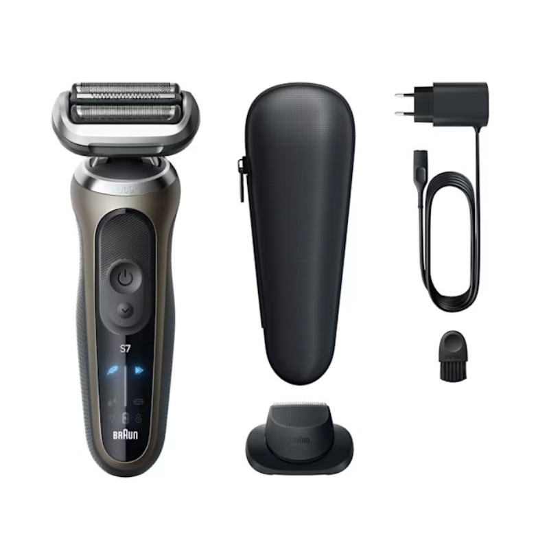 Braun Series 7 72-C1200s Recortadora Negro, Bronce, Acero inoxidable