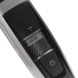 Tristar TR-2568 depiladora para la barba Batería 17 1 cm Mojado y seco Negro, Gris
