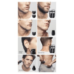 Braun MGK5411 Negro, Azul Litio
