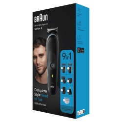 Braun MGK5411 Negro, Azul Litio