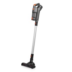 Tristar SZ-2100 aspiradora de pie y escoba eléctrica Aspiradora escoba 2 en 1 Batería Secar HEPA Sin bolsa 130 W Aluminio,