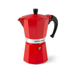 Orbegozo KFR 940 cafetera manual Cafetera italiana Rojo