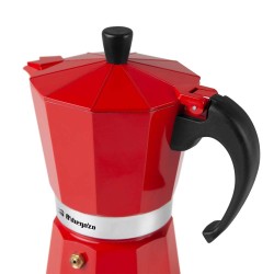 Orbegozo KFR 940 cafetera manual Cafetera italiana Rojo