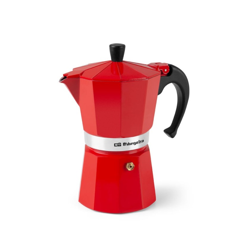 Orbegozo KFR 640 cafetera manual Cafetera italiana Rojo