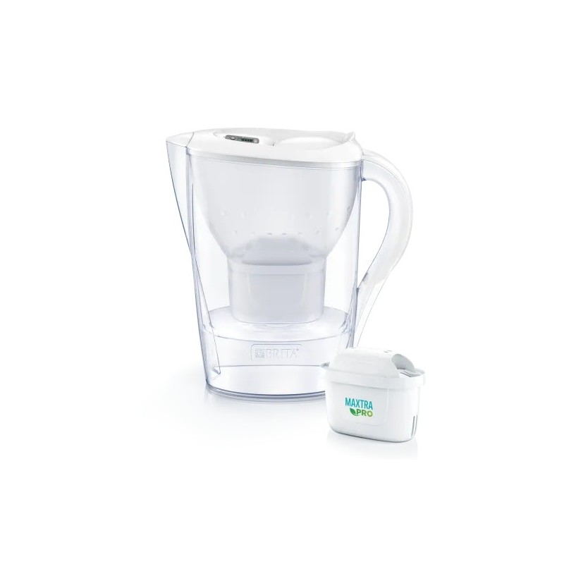 Brita Marella Filtro para depósito de agua 2,4 L Transparente, Blanco