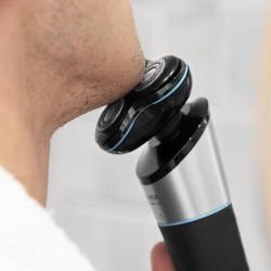 Cecotec Bamba PrecisionCare Máquina de afeitar de rotación Recortadora Negro, Gris, Turquesa