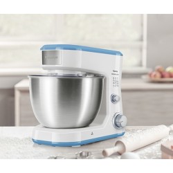 Taurus Mixing Chef Compact Batidora de varillas 500 W Azul, Plata, Blanco