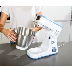 Taurus Mixing Chef Compact Batidora de varillas 500 W Azul, Plata, Blanco