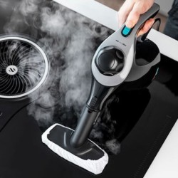 Cecotec Hydrosteam 1040 Active&Soap Limpiador a vapor portátil 0,45 L 1100 W Negro