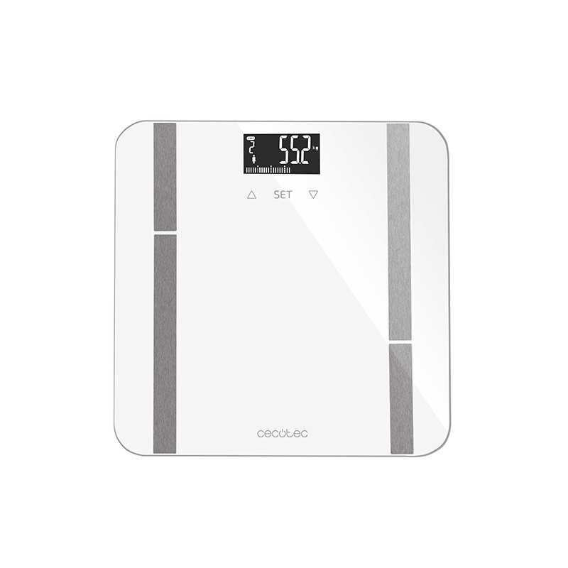 Cecotec 04088 báscula de baño Rectángulo Blanco Báscula personal electrónica