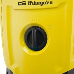 Orbegozo HDL 1400 Limpiadora de alta presión o Hidrolimpiadora Vertical Eléctrico 330 l h Negro, Amarillo
