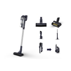 Samsung VS15A60AGR5 Aspiradora escoba Batería Secar Sin bolsa 0,8 L 410 W Negro, Plata