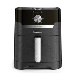 Moulinex EZ501810 freidora Sencillo 4,6 L Independiente Freidora de aire caliente Negro