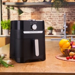 Moulinex EZ501810 freidora Sencillo 4,6 L Independiente Freidora de aire caliente Negro
