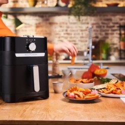 Moulinex EZ501810 freidora Sencillo 4,6 L Independiente Freidora de aire caliente Negro