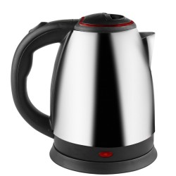 Küken 34049 tetera eléctrica 1 L 1400 W Negro, Acero inoxidable