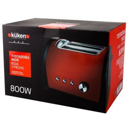 Küken 33778 tostadora 6 2 rebanada(s) 800 W Rojo
