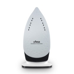 Ufesa 80205667 estación plancha al vapor 2400 W 1,3 L Suela de cerámica Azul, Blanco