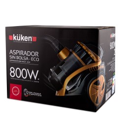 Küken 33078 aspiradora 2 L Aspiradora cilíndrica Secar 2400 W Sin bolsa