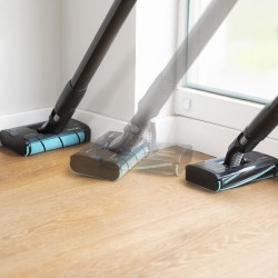 Cecotec 08399 aspiradora de pie y escoba eléctrica Aspiradora escoba 2 en 1 Batería Secar Sin bolsa 210 W Negro 2,5 Ah