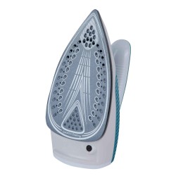 JATA JEPL2810 plancha Plancha a vapor Suela de cerámica 1000 W Turquesa, Blanco