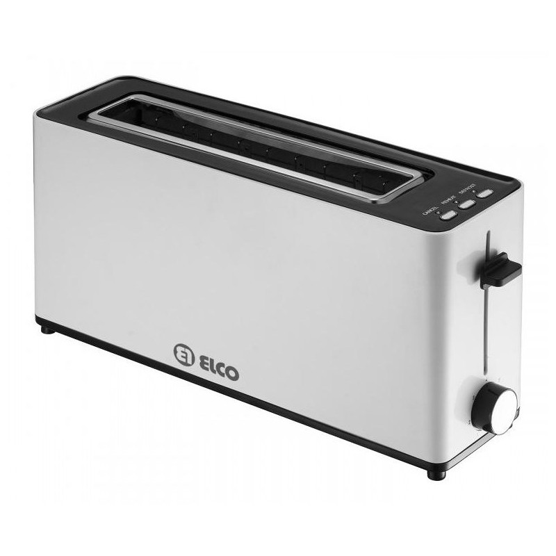 Elco PT-1079B tostadora 1 rebanada(s) 900 W Negro, Acero inoxidable
