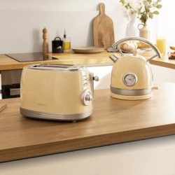 Cecotec Vintage 800 6 2 rebanada(s) 850 W Amarillo
