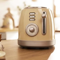 Cecotec Vintage 800 6 2 rebanada(s) 850 W Amarillo