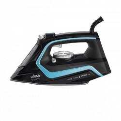 Ufesa PV2600 Plancha vapor-seco Suela de cerámica 2600 W Negro