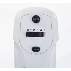 Comelec BA1171 Batidora de varillas 350 W Acero inoxidable, Blanco