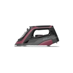 Imetec 9440 plancha Plancha vapor-seco Suela de anodilium 2400 W Negro, Borgoña