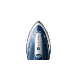 Braun TexStyle 3 IS2565BL plancha Plancha a vapor Suela de aluminio 2400 W Azul, Blanco