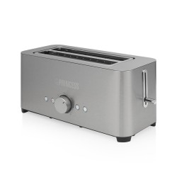 Princess 01.142336.01.650 tostadora 7 2 rebanada(s) 1400 W Plata