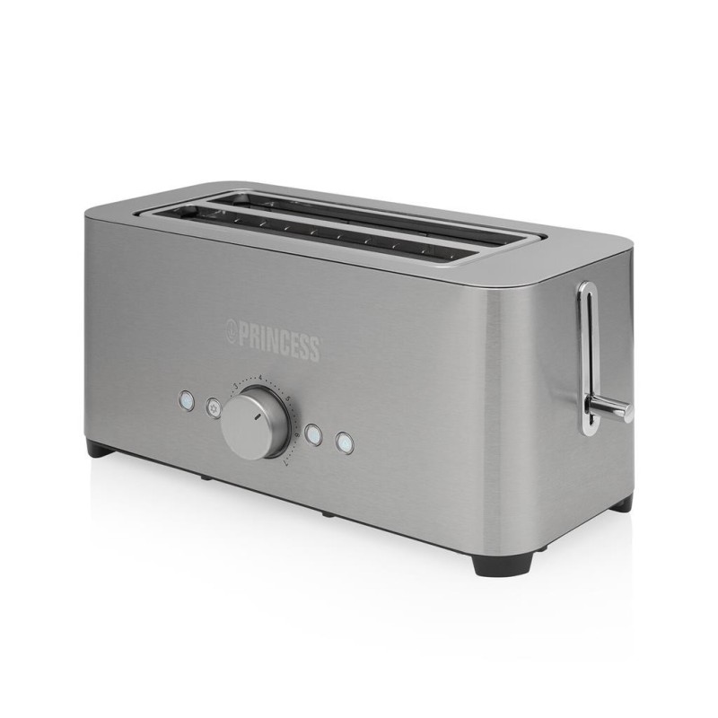 Princess 01.142336.01.650 tostadora 7 2 rebanada(s) 1400 W Plata