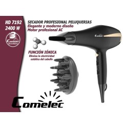 Comelec HD7192 secador 2400 W Negro