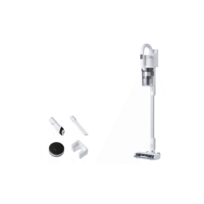Nilfisk S1 Home EU Escoba eléctrica Batería Secar HEPA Sin bolsa 550 W Blanco 2500 Ah