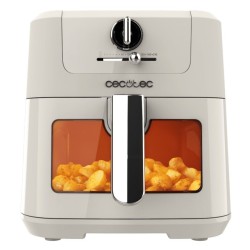 Cecotec Antique 5000 Window Sencillo 5 L Independiente 1500 W Freidora de aire caliente Blanco