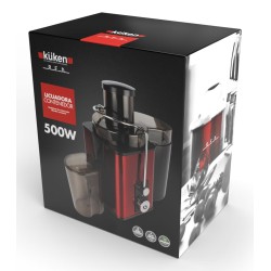 Küken 35336 exprimidor Licuadora centrífuga 500 W Negro, Rojo