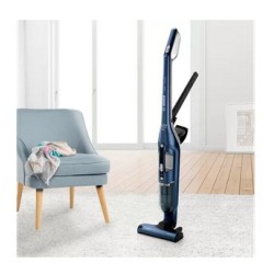Bosch Serie 4 BCH3P255 aspiradora de pie y escoba eléctrica Aspiradora escoba 2 en 1 Batería Secar Sin bolsa Azul