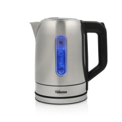 Tristar WK-1344 tetera eléctrica 1,7 L 2200 W Negro, Plata